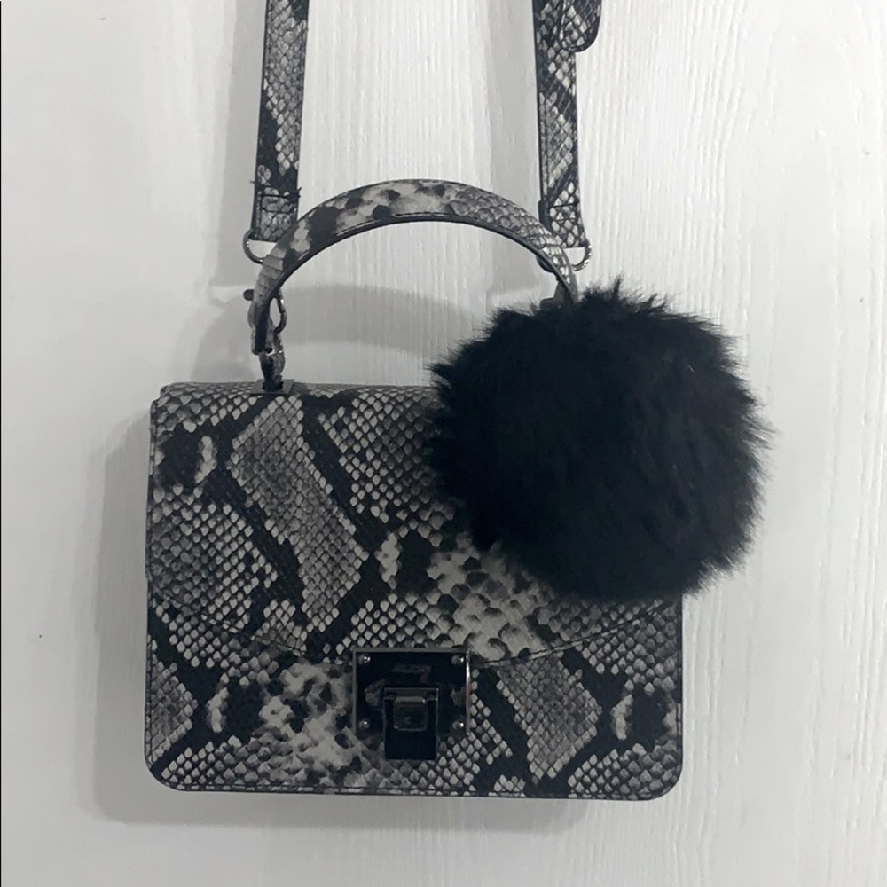ALDO snake print cross body